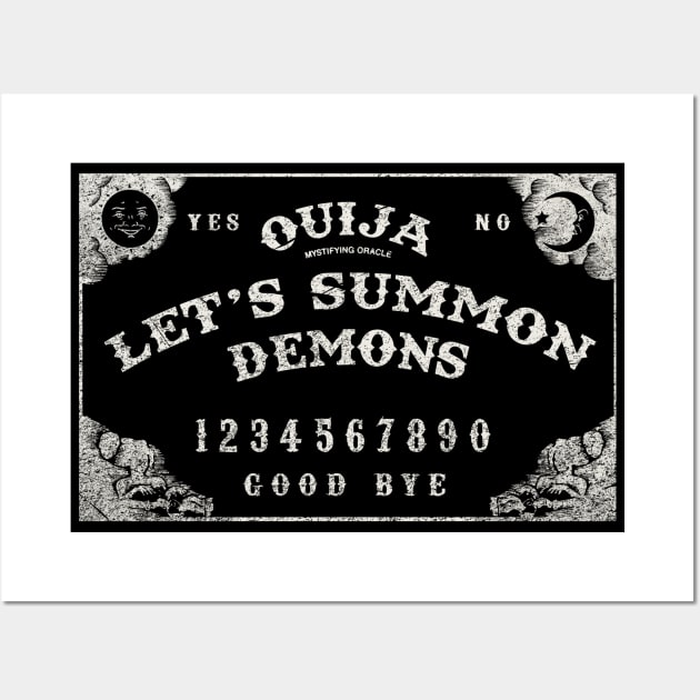 Let's Summon Demons Wall Art by Alema Art